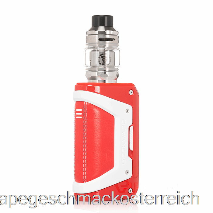 Geek Vape L200 Aegis Legend 2 200 W Starterkit Rot-weißer Vape-Geschmack
